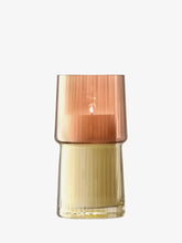 Load image into Gallery viewer, Gems Vase/Lantern 23cm Amber
