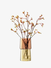 Load image into Gallery viewer, Gems Vase/Lantern 23cm Amber
