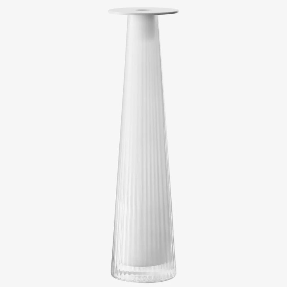 Beacon Candleholder/Vase 34cm White