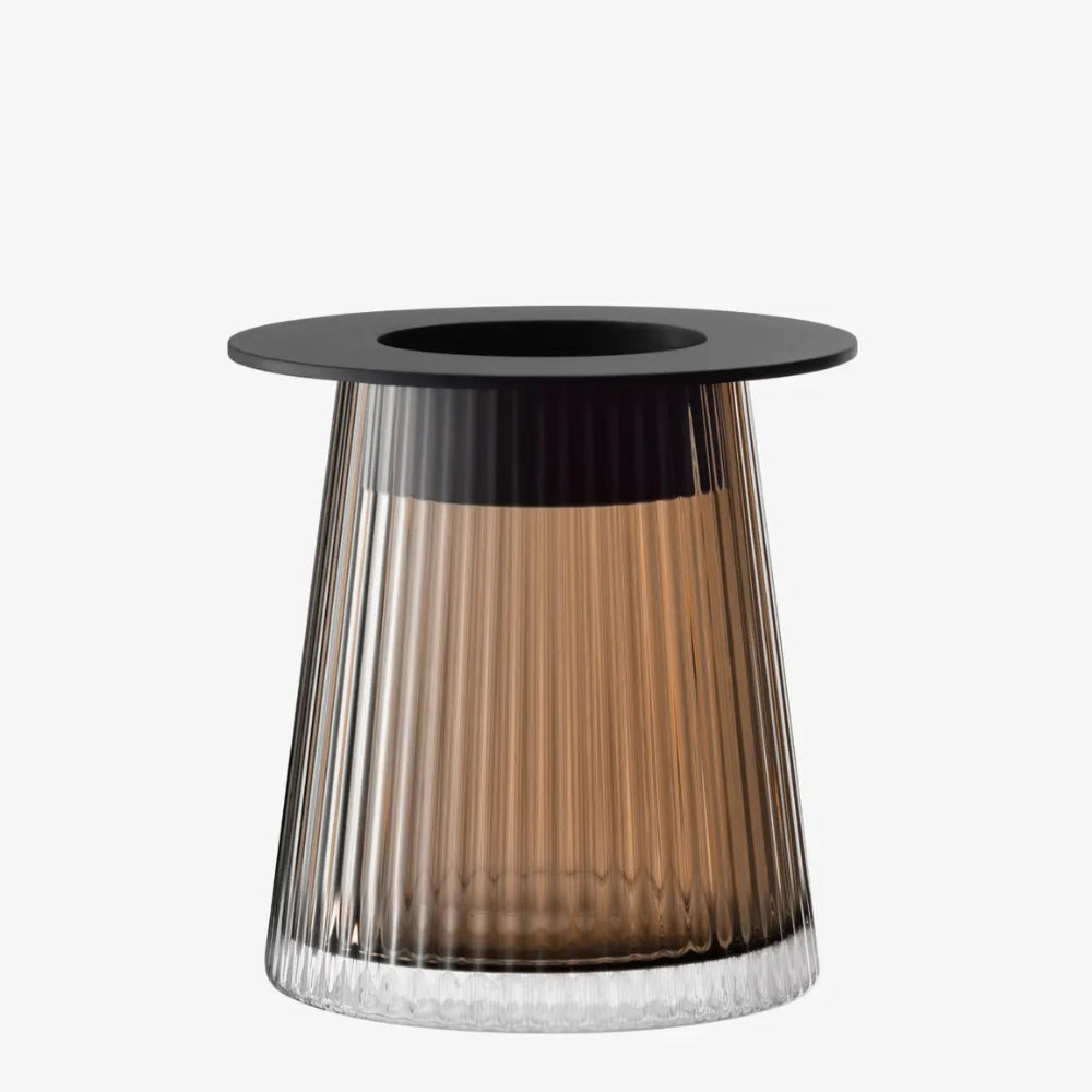 Beacon Lantern/Vase 14cm Taupe