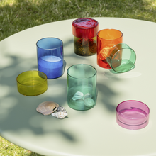 Load image into Gallery viewer, Glass Jar Set of 4 'Cosima'
