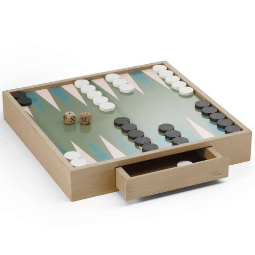 Giovanni Backgammon and TicTacToe Game 30x30 cm