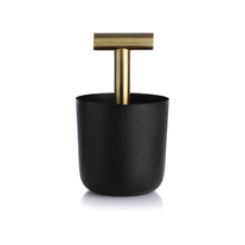 Load image into Gallery viewer, Carry away basket | black + brass
