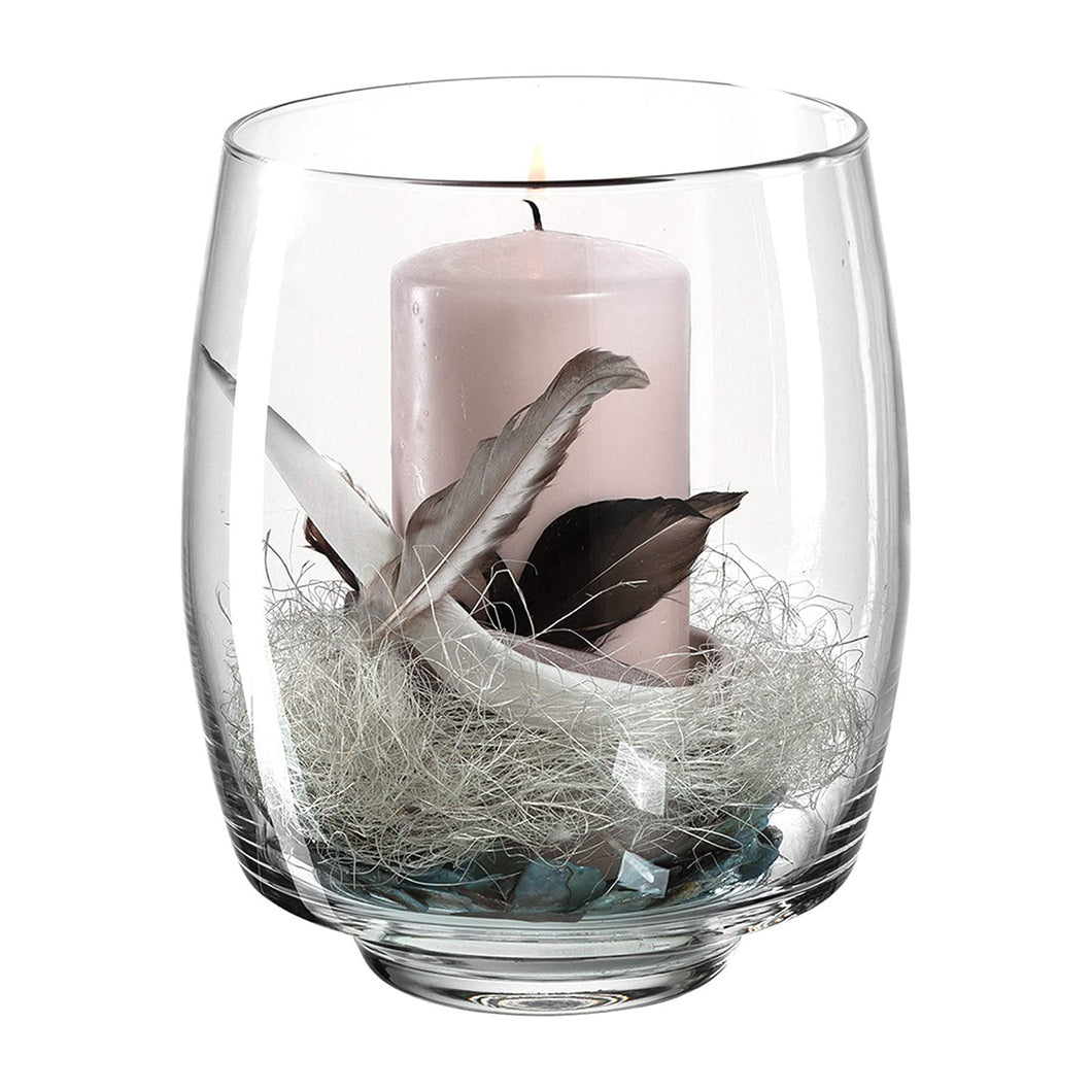 Milano Candle Holder with Candle and Decoration