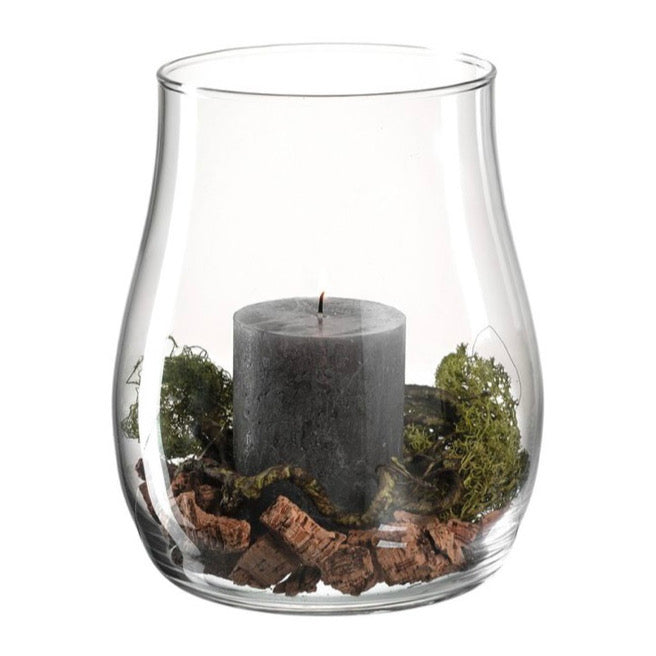 Casolare Candle Holder with Candle and Decoration