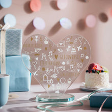 Load image into Gallery viewer, Congratulations heart
