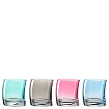Load image into Gallery viewer, Swing glass set of 4, cold colors
