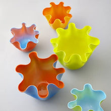 Load image into Gallery viewer, Lia vase yellow/orange 14.5cm
