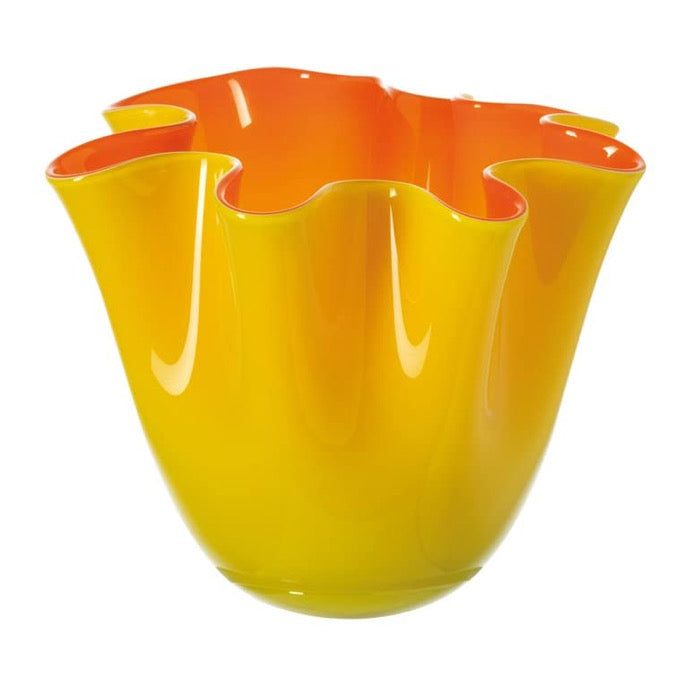 Lia vase yellow/orange 14.5cm