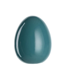 Load image into Gallery viewer, Ceramic egg 12cm petrol
