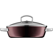 Load image into Gallery viewer, Fusiontec Mineral roasting pan in Rose Quartz Ø 28 cm
