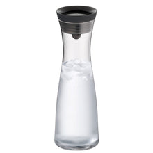 Load image into Gallery viewer, Water decanter 1L black top
