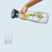 Load image into Gallery viewer, Water decanter 1.5L stainless steel top

