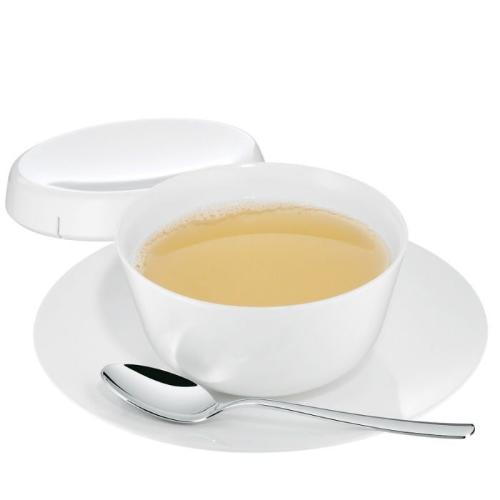 Bowl with lid and spoon