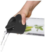 Load image into Gallery viewer, Nuro black water carafe with fruit skewer 1L
