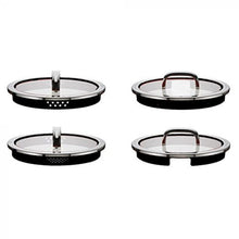 Load image into Gallery viewer, Function 4 cookware set (black), 5-pieces
