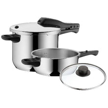 Load image into Gallery viewer, Perfect Pressure Cooker set 6.5L + 3L + Lid
