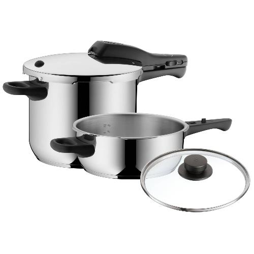 Perfect Pressure Cooker set 6.5L + 3L + Lid