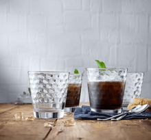 Load image into Gallery viewer, Coffeetime transparent Tumblers, set of 4
