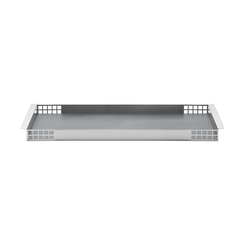 Matrix Tray Stainless steel and Leather