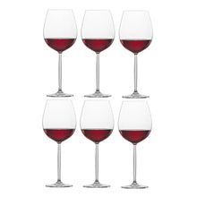 Load image into Gallery viewer, DIVA red wine Burgundy glass
