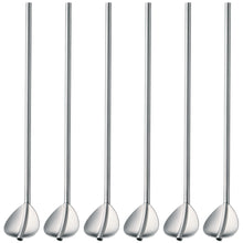 Load image into Gallery viewer, Cocktail spoon and straw - 6 pieces
