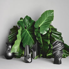 Load image into Gallery viewer, Squall Black matt Vase 32cm
