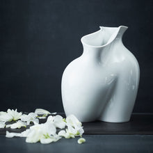 Load image into Gallery viewer, La Chute White Vase 26cm
