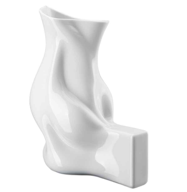 Blown 2nd Edition White Vase 30cm