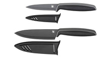 Load image into Gallery viewer, Set of 2 black kitchen knives
