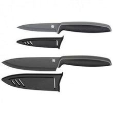 Load image into Gallery viewer, Set of 2 Black Kitchen Knives
