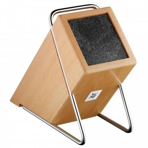 Knife Block with Plastic Brush Insert