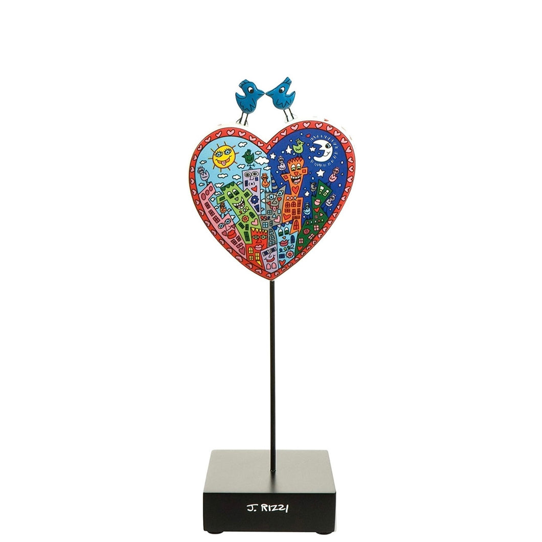It's Heart Not To Love by James Rizzi 27.5cm