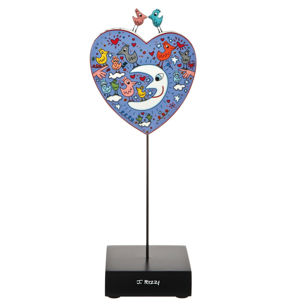 Birds Love The Moon by James Rizzi 33cm
