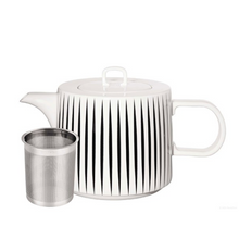 Load image into Gallery viewer, Muga Black Stripes Teapot 1.25L
