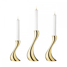 Load image into Gallery viewer, Cobra Candleholder Gold – 50cm
