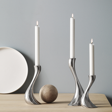 Load image into Gallery viewer, COBRA Candleholders, 16, 20, 24cm, Set of 3
