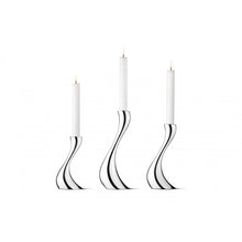Load image into Gallery viewer, COBRA Candleholders, 16, 20, 24cm, Set of 3
