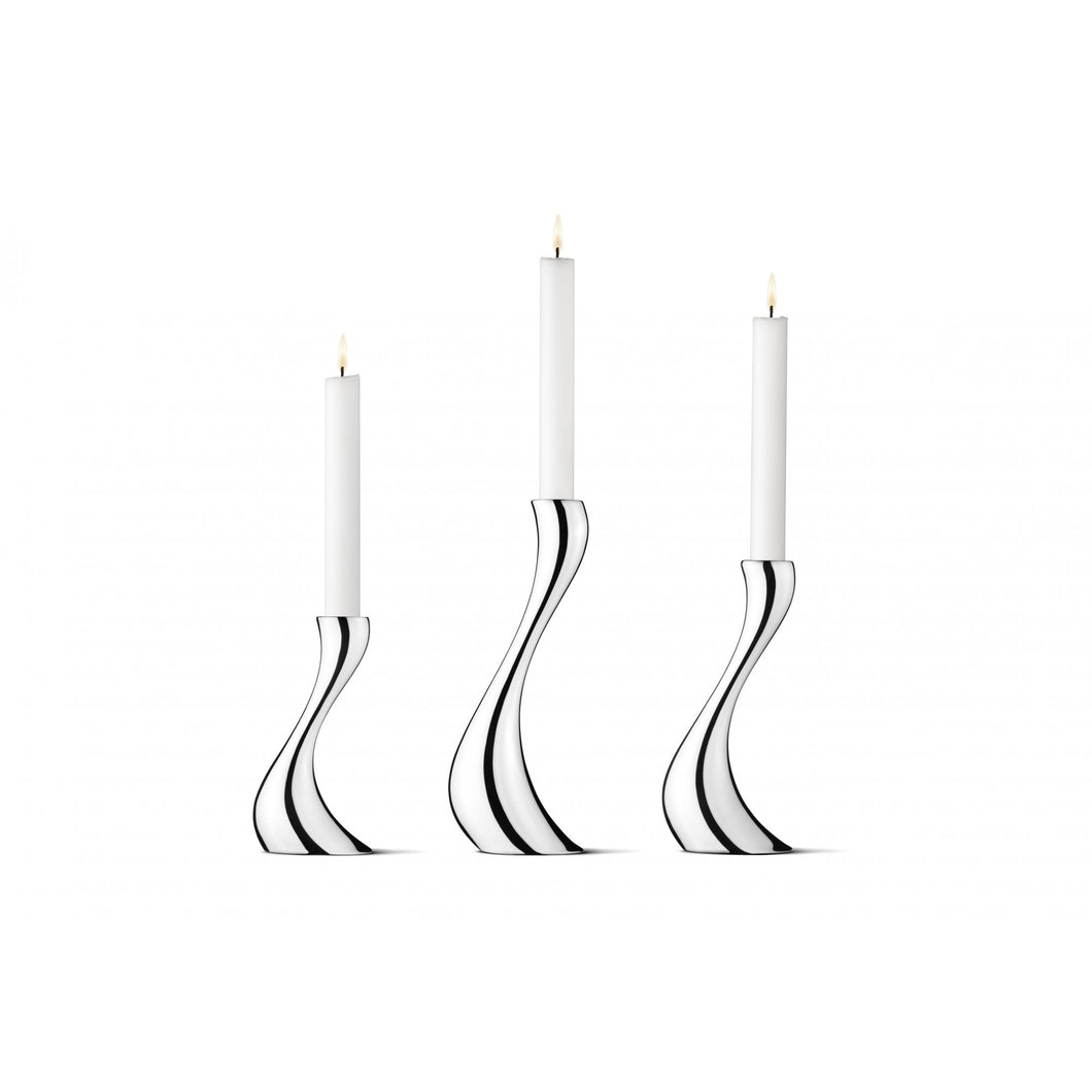 COBRA Candleholders, 16, 20, 24cm, Set of 3