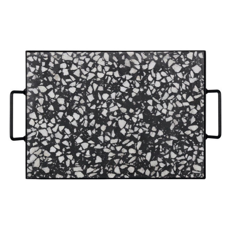 Terrazzo serving tray 30x21cm
