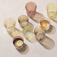 Load image into Gallery viewer, Gems Tumblers set of 4 - amber
