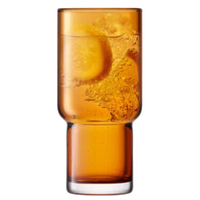 Load image into Gallery viewer, UTILITY Longdrink Glass set of 2 pcs Amber
