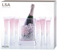 Load image into Gallery viewer, Moya Champagne Set 7pcs pink
