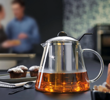Load image into Gallery viewer, Glass teapot Tisana 1.4L

