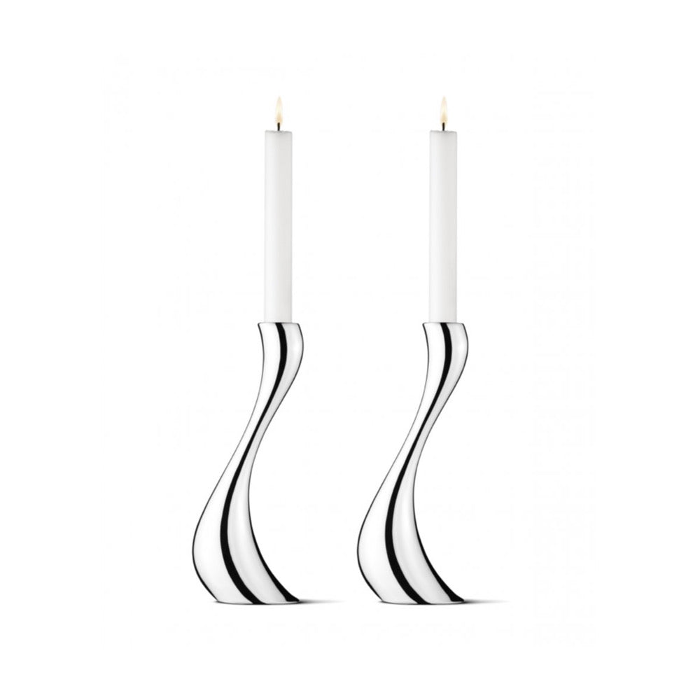 COBRA Candleholders, 24cm, Set of 2