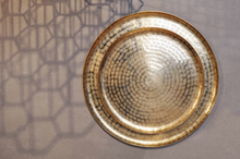 Load image into Gallery viewer, Bali Tray gold large
