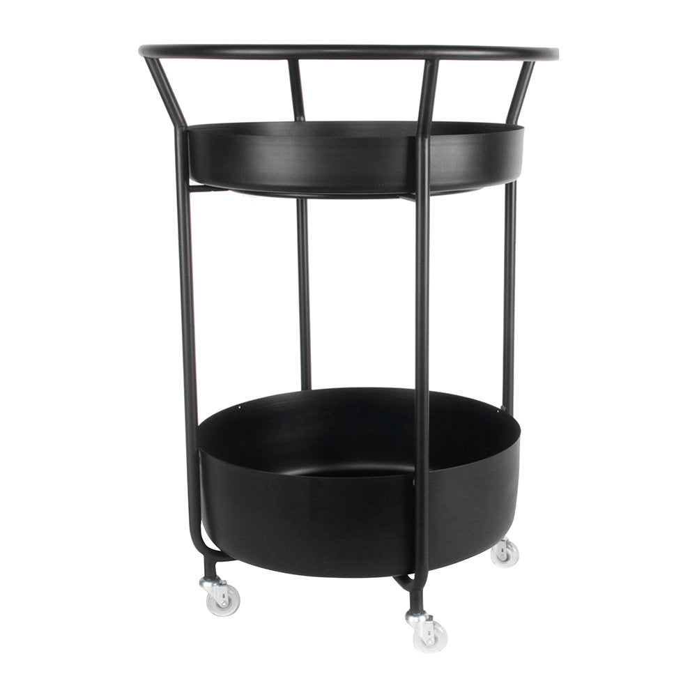 Bar cart black