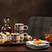 Load image into Gallery viewer, Muga Tartan Beige Mug
